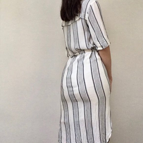 🌟 3 for $12 • TOPSHOP • rare• striped button down shirt dress - Picture 9 of 16